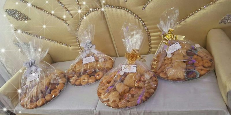 מגשי עוגיות מרוקאיות אתנטיות לחינה