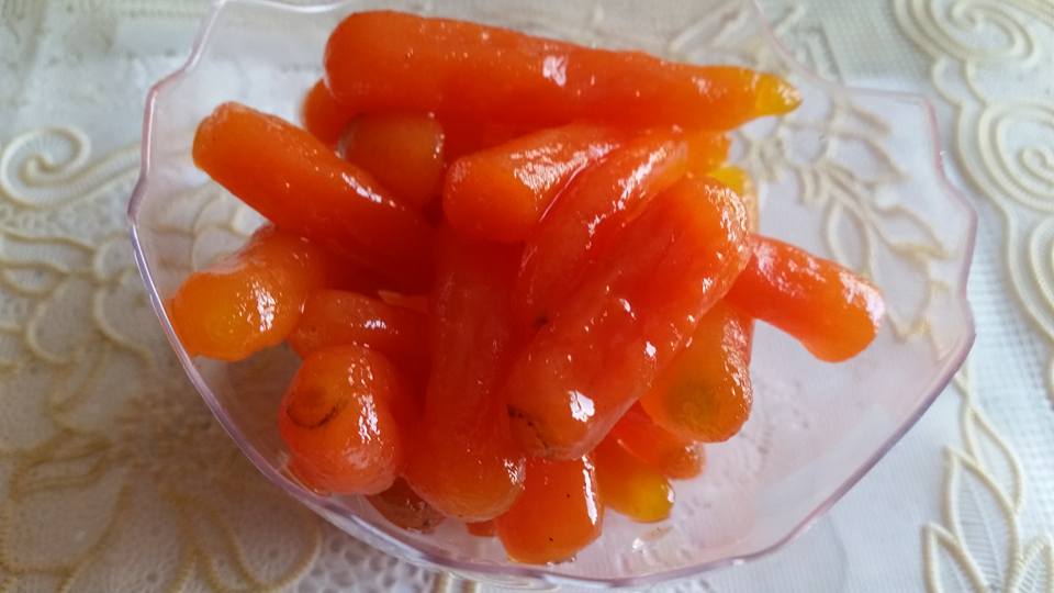 Confiture de carottes naines